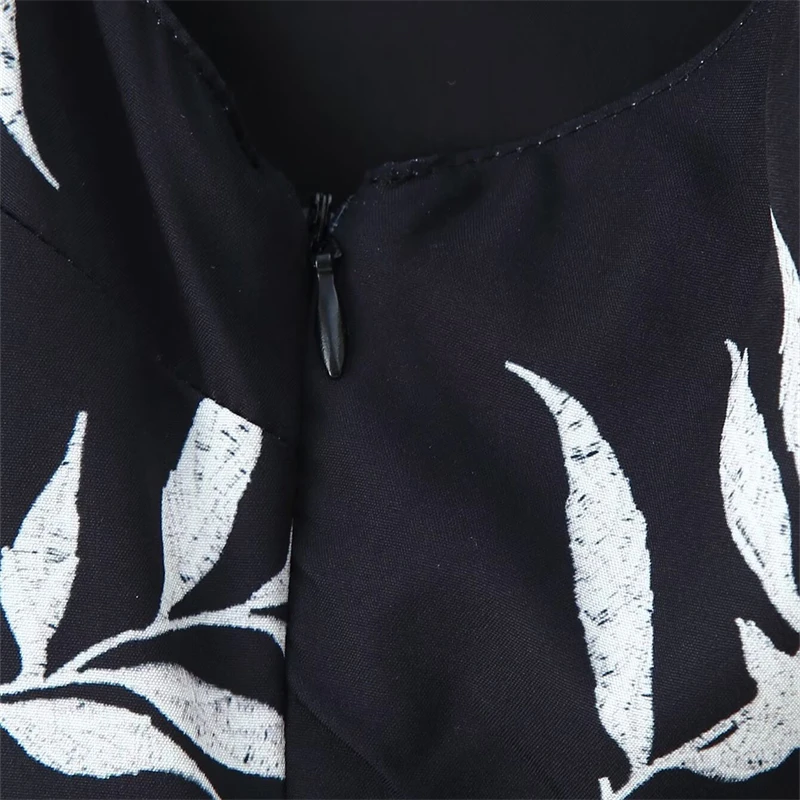 KEYANKETIAN 夏新ホリデー風タッセル装飾ワンショルダー非対称ドレス女性のフラワープリントノースリーブドレス