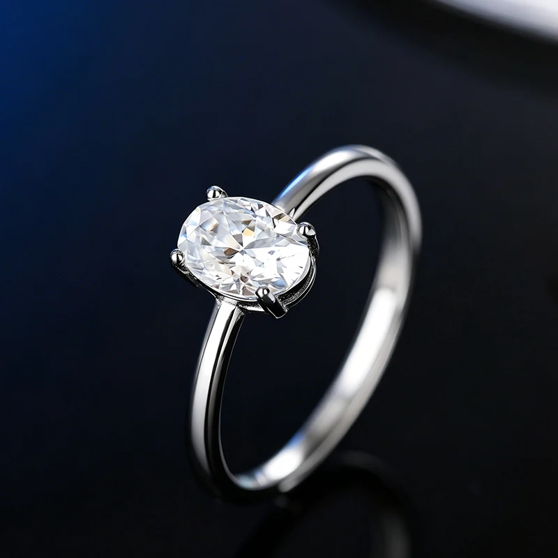 Verstellbarer Smaragdschliff-Ring mit Moissanit-Edelstein, S925 Sterlingsilber, Diamanttester-geprüft, funkelnder 18K Gold Herrenring – Detail 24
