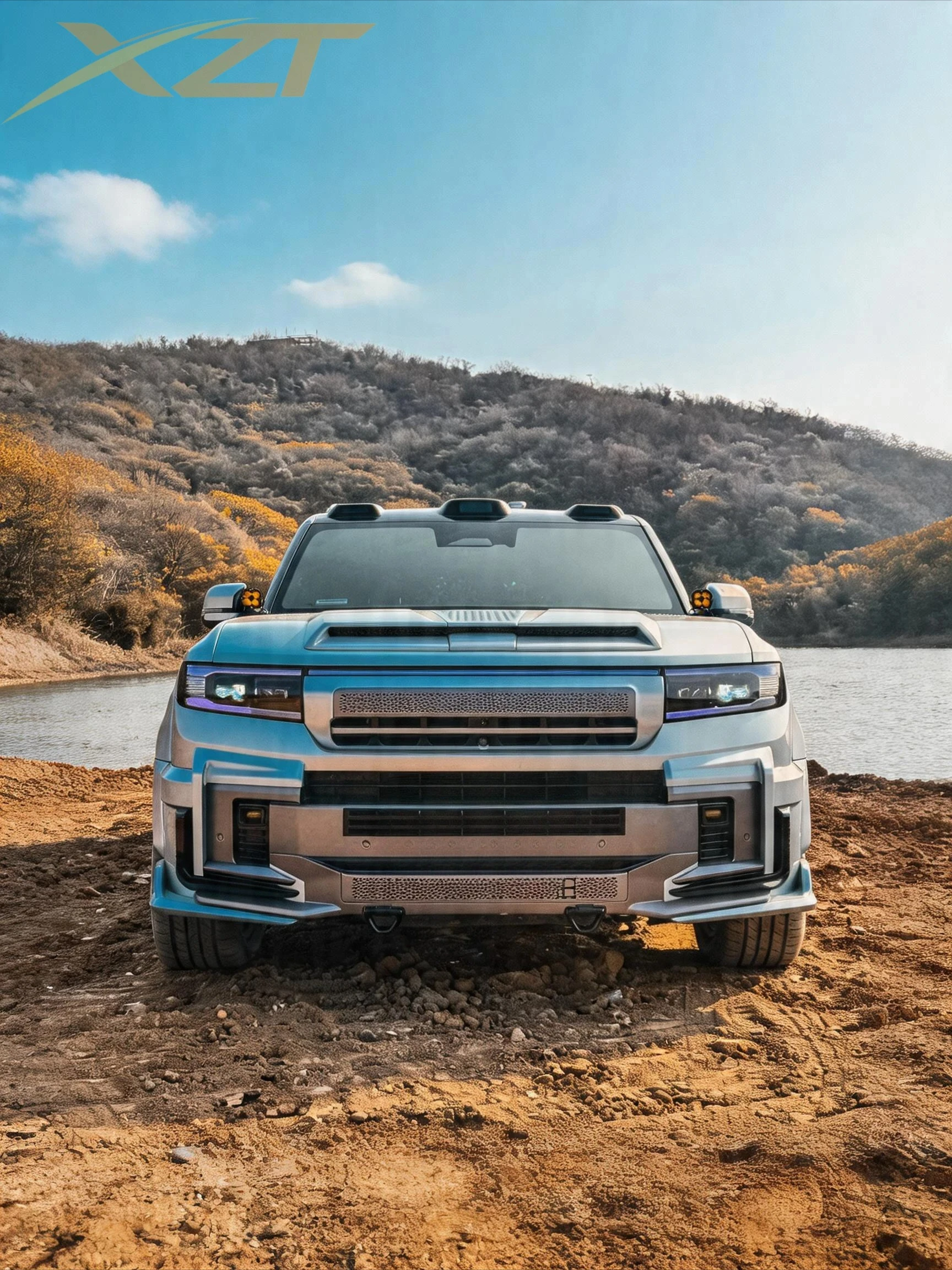 New High Quality Body Kit Off-Road Front Bumper Grille Side Skirt for BYD FangChengBao Bao8 Shanhai Style 2024+