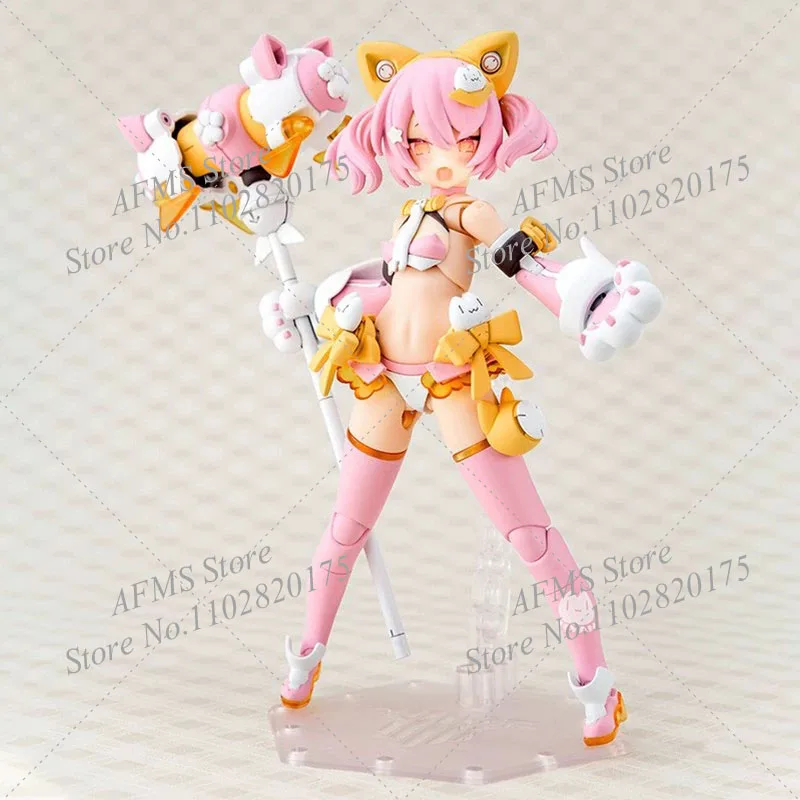 1/12 Scale Collectible Figure Mobile Suit Girl Cheshire Cat Kawaii Anime Dolls Punimofu Mao 13.5Cm Assembly Action Figure Model