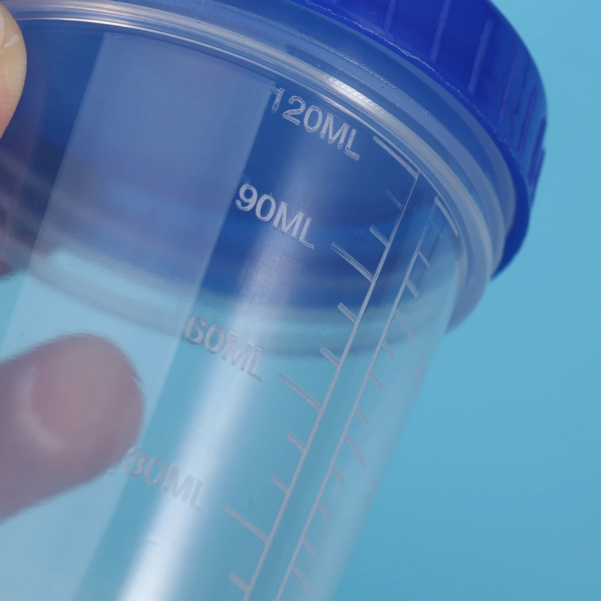 

disposable measuring cups plastic measuring cups with lids Transparent measuring cup Specimen Cups