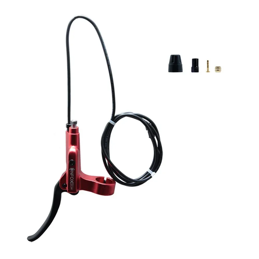 

2022 New Brake Lever Oil Needle GT267 Hydraulic Brake Rubber Sleeve 3 Pin Aluminium Alliy Brake Lever Copper Sleeve