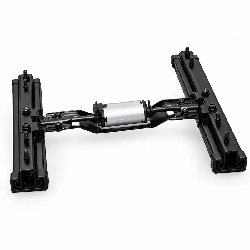 For RV Commercial Vehicle Seat Modified Electric Slide Rail Car Seat Accessories Universal Fit Heavy Duty Adjustment