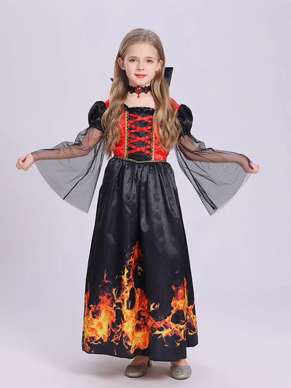 低価格コスプレ衣装 女の子用魔女ドレス 女性用ロールプレイ衣装 伝統的な中国の舞台衣装...