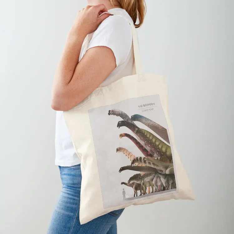 

Sauropods Tote Bag Canvas shoulder bag Shopper bag Gift bags Women's handbag