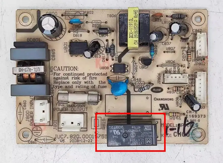 Dos tipos de placa de fuente de alimentación JUC7.820.00015755 para LT37810FU LT42810FU LT55810DU