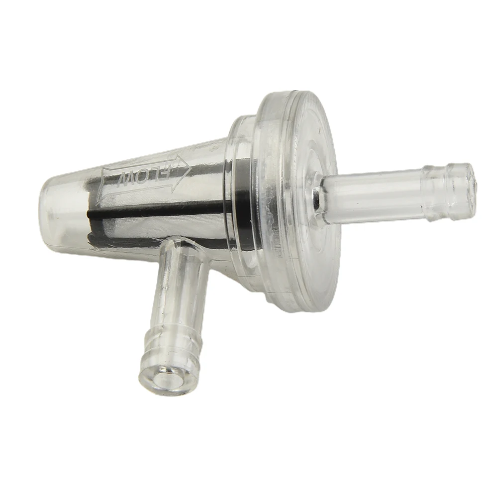 Fuel Inline Filter 90 Degree Right Angle for Use with Motorcycles For MX Motorbikes Quads and Trials Motorbike Fuel Lines