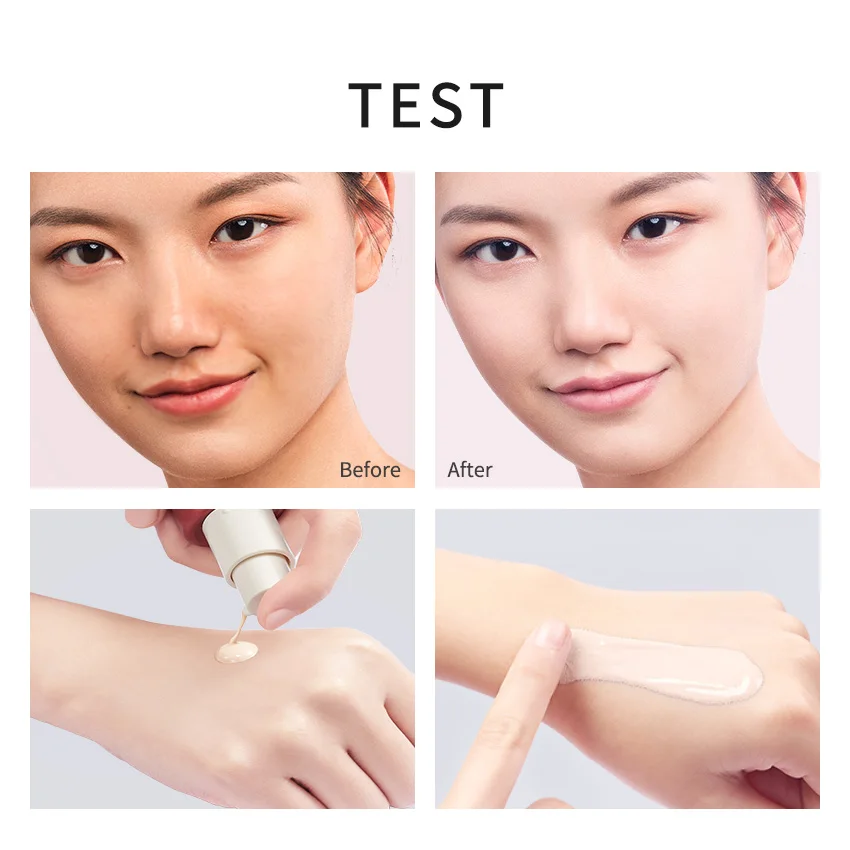 CARSLAN – BB crème correctrice hydratante à base de plantes, liquide de blanchiment, fond de teint, maquillage cosmétique longue durée