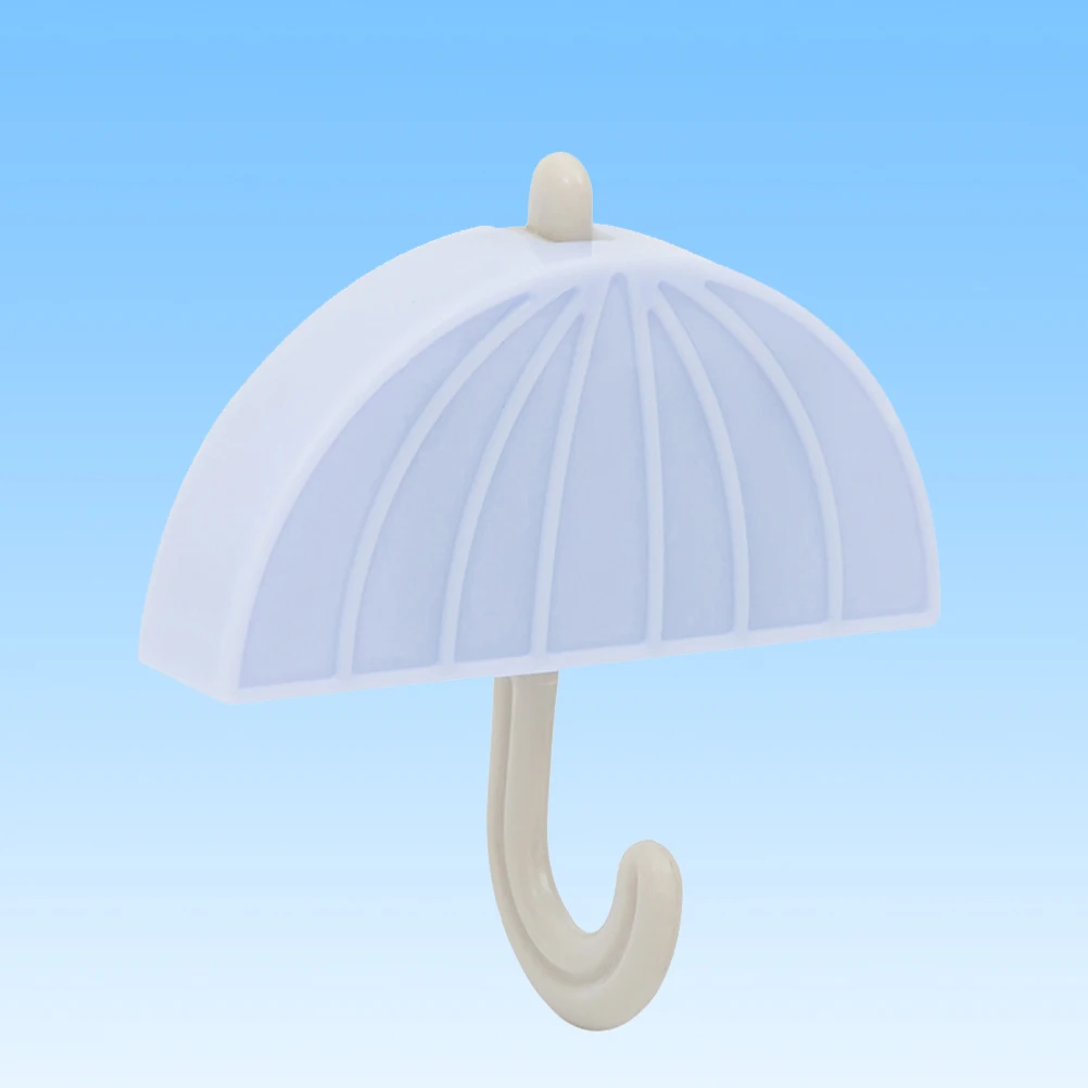 

6 PCS Magnetic Hook Home Decor Hooks Fridge Sticker Umbrella Wall Shape PP Material Moisture Proof