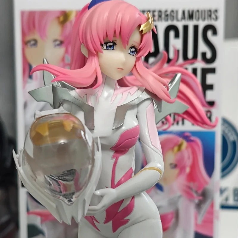 

Водяной костюм Bandai Banpresto Shining Charm GUNDAM SEED Lacus Clyne Pixiv Периферийные украшения Фигурки Аниме Модель Подарок