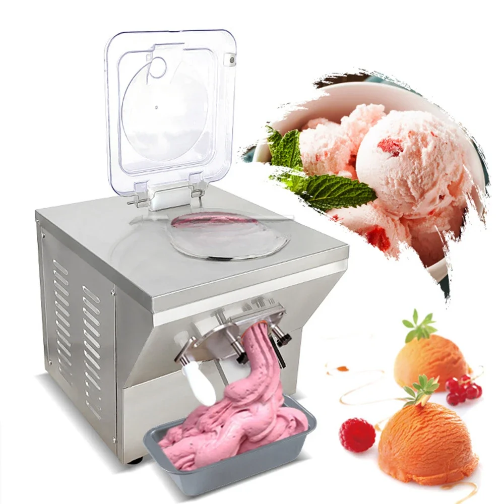 

Commercial Turkish Ice Cream Machine Desktop Hard Ice Cream Maker Italian Stainless Steel Maquina Helado