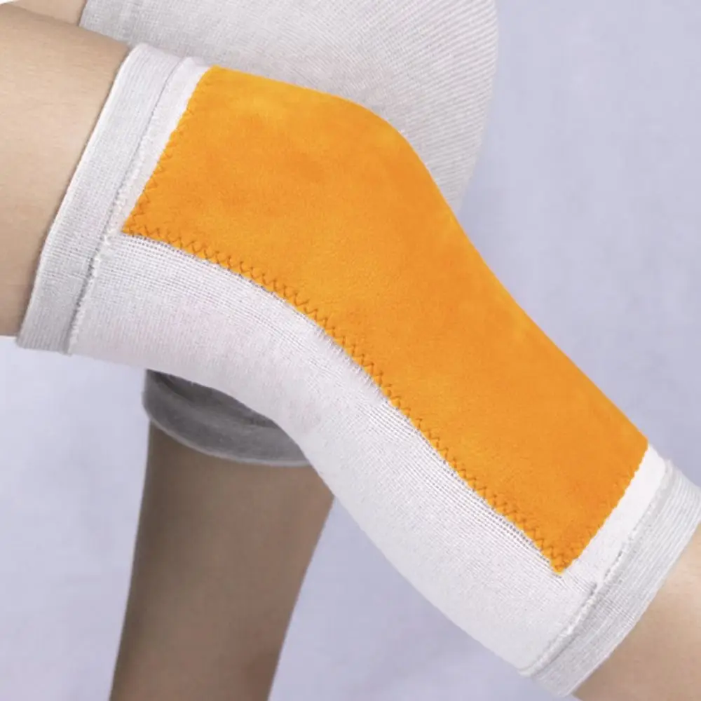 Universal Thickened Fur Knee Protector Warm Anti Cold Winter Knee Support Thermal Thick Velvet Kneepad Cold Leg