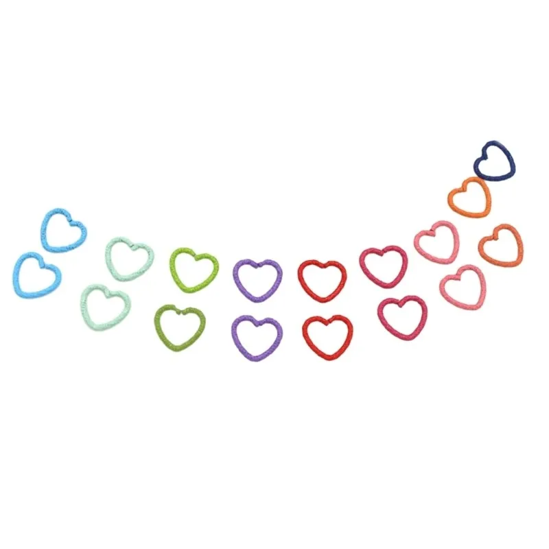 Love Heart/Star Hair Jewelry for Dreadlock Hair Braid Charm Dreadlocks Accessories Braid Rings Cuffs Clips Braid Decors