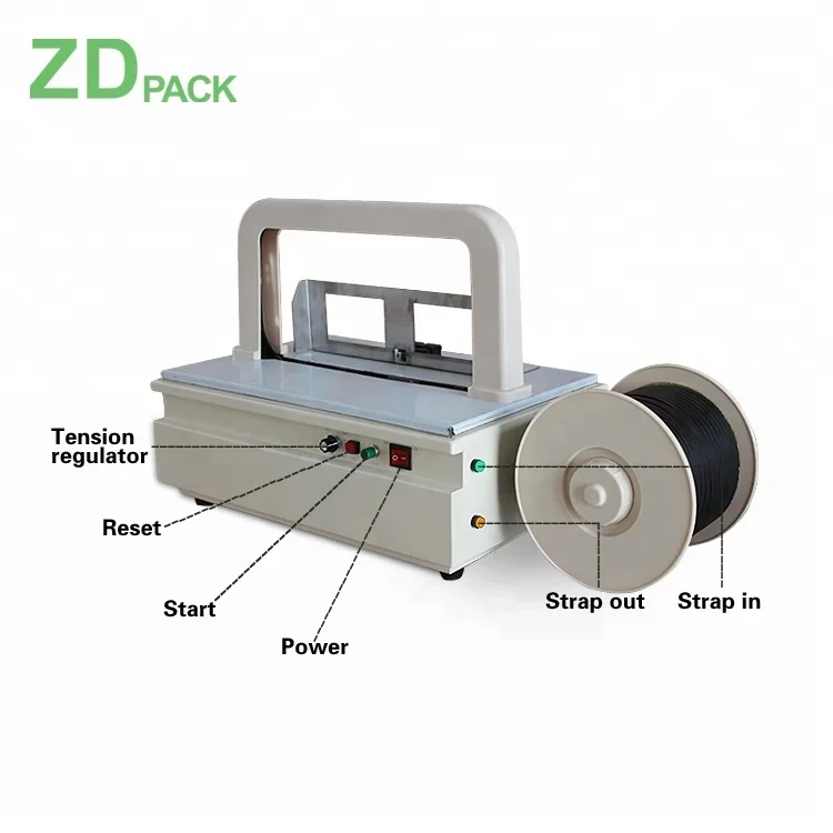 ZD-08 Small type table semi automatic strapping machine