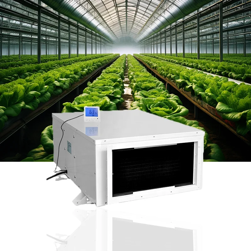 Ceiling Mounted Dehumidifier 480L Industrial Air Dehumidifier for Greenhouse Farm Indoor Growing Vegetables and Fruits