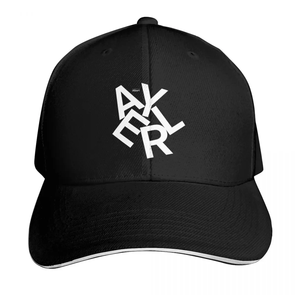 AYLER Baseball Cap Cotton Twill Breathable Contrast Two Tone Brim Snapback Flat Bill
