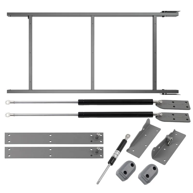 Multifunctional Simplicity Hidden Invisible Table Mechanism Space-Saving Folding Dining Desk Frame Wall Functional Hardware
