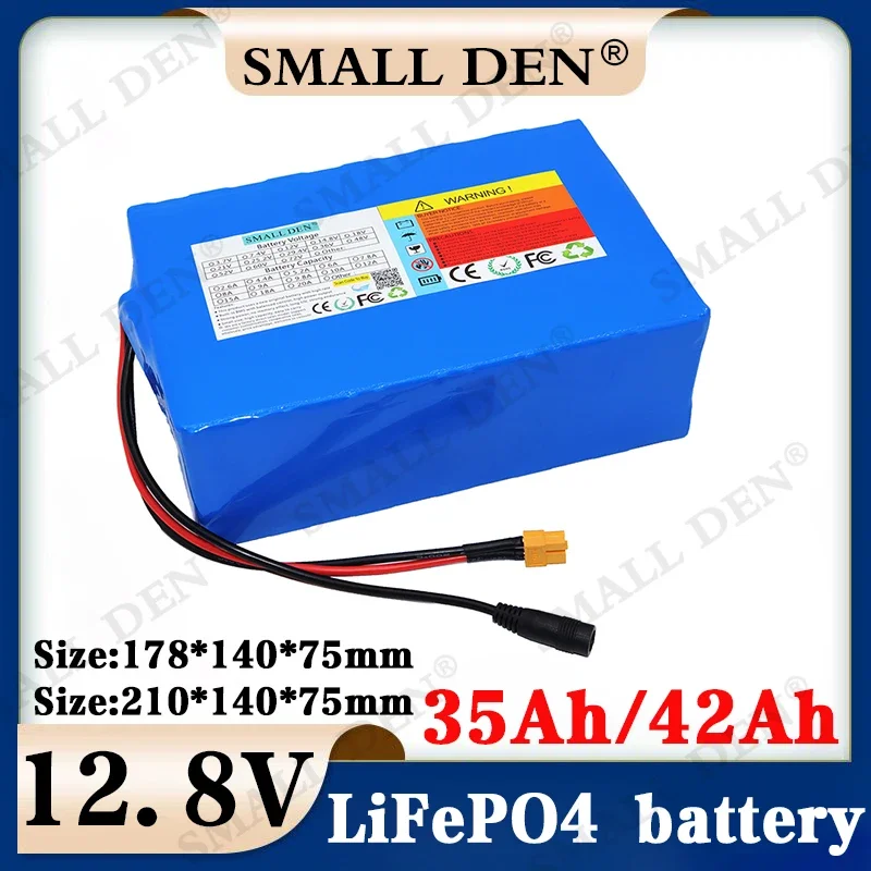 

12V 14Ah 20Ah 21Ah 25Ah 30Ah 35Ah 40Ah 42Ah LiFePO4 Rechargeable Battery Pack 12.8V Life Cycles 4000 with Built-in BMS Protectio