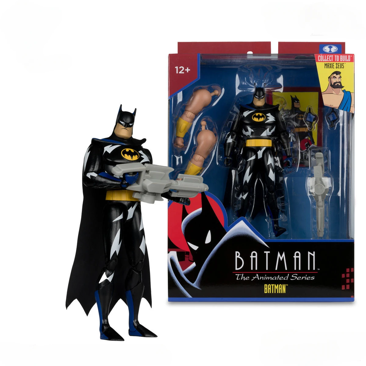 McFarlane  BTAS 6IN BUILD TWO-FACE LIGHTNING STRIKE BATMAN CHRISTMAS WITH THE JOKER BATGIRL Batman: The Animated Series