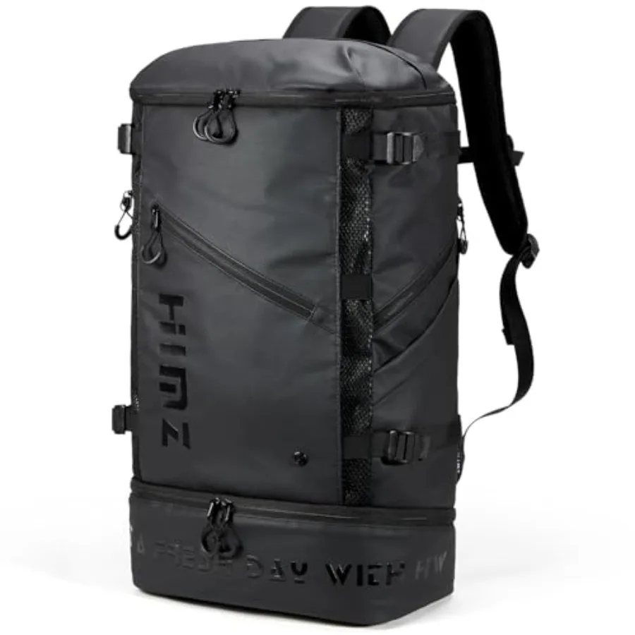 

Backpack Cooler with Lunch Compartment Heavy Duty Insulated Backpacks for Men Work 35L Travel Backpacking -17 inch Laptop Bag C