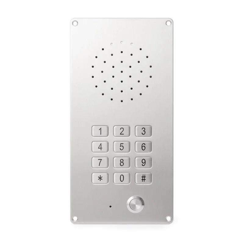 Dust-free workshop one-click hands-free intercom dial phone, elevator building one-click dial