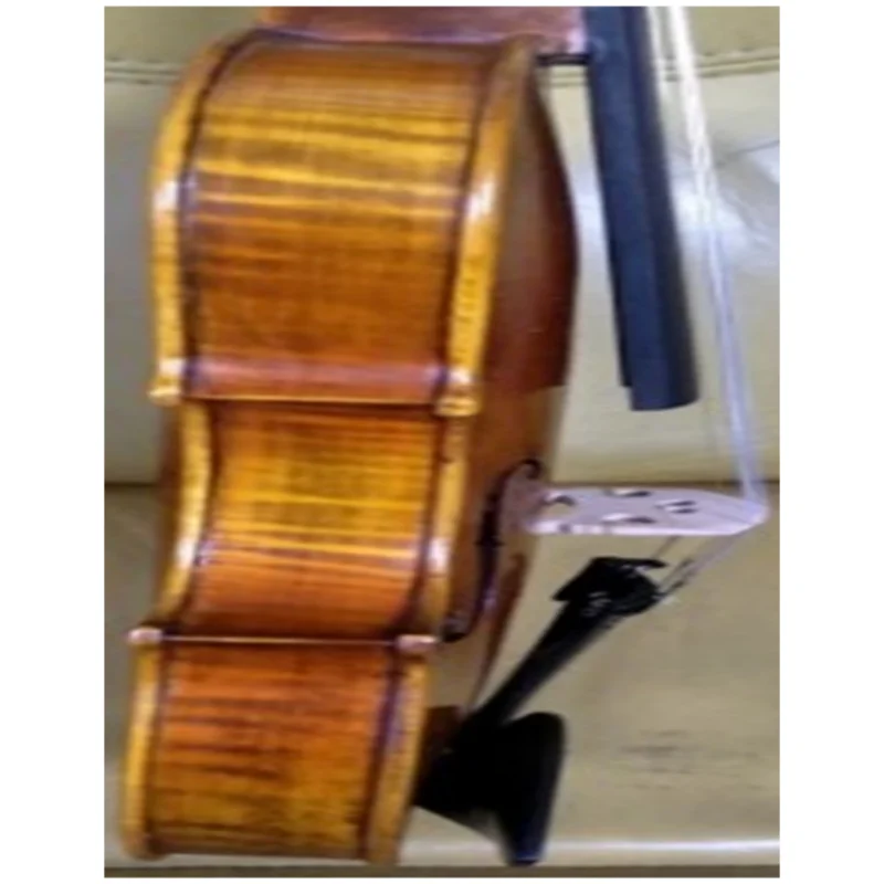 Maple-Backed Violin Bow, Case, and Rosin