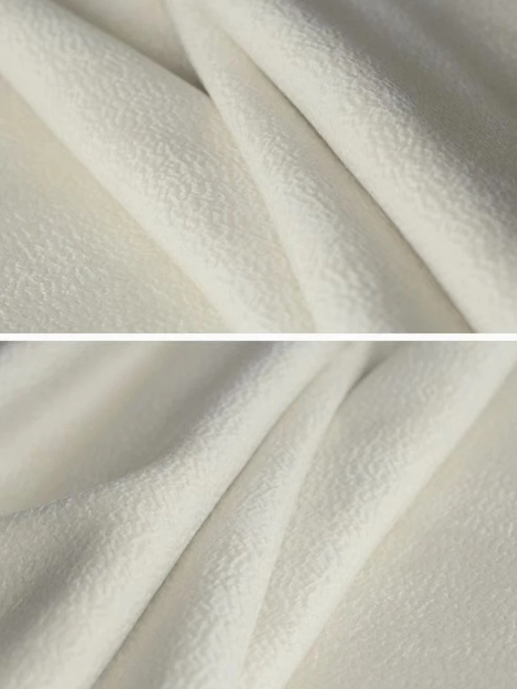 Water Ripple Double-sided Cashmere Fabric Autumn Winter Thickened Australian Wool Coat Clothing Fashion Fabric Cloth Per Meter