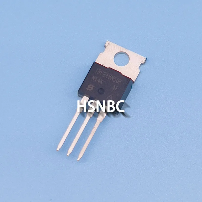 10 unids/lote IRFB18N50KPBF IRFB18N50K FB18N50K TO-220 500V 17A MOSFET Transistor de potencia de canal N 100% nuevo importado Original