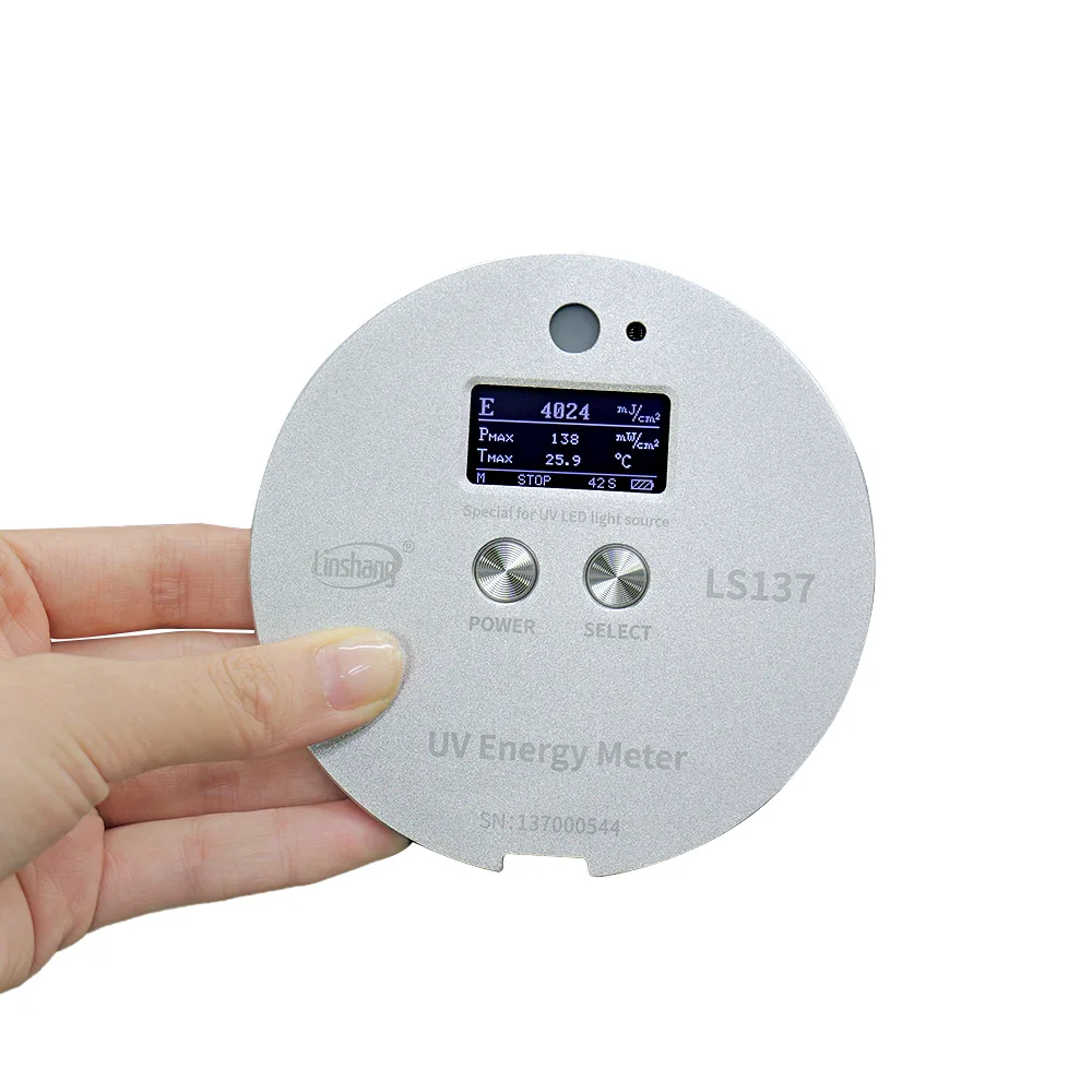 Custom LS137 UVA LED Intensity Measurement Uv Led Integrator Radiometer Uv Power Meter for Curing Lamp