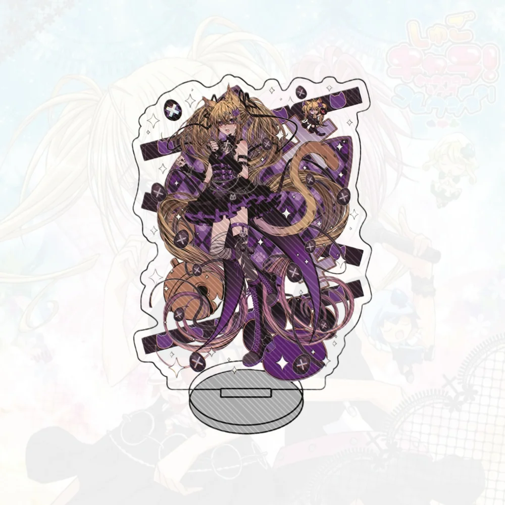 15CM الساخن أنيمي شوجو شارا! لطيف الاكريليك حامل نموذج تأثيري شخصيات زخرفة اكسسوارات عيد الميلاد جمع الهدايا #5