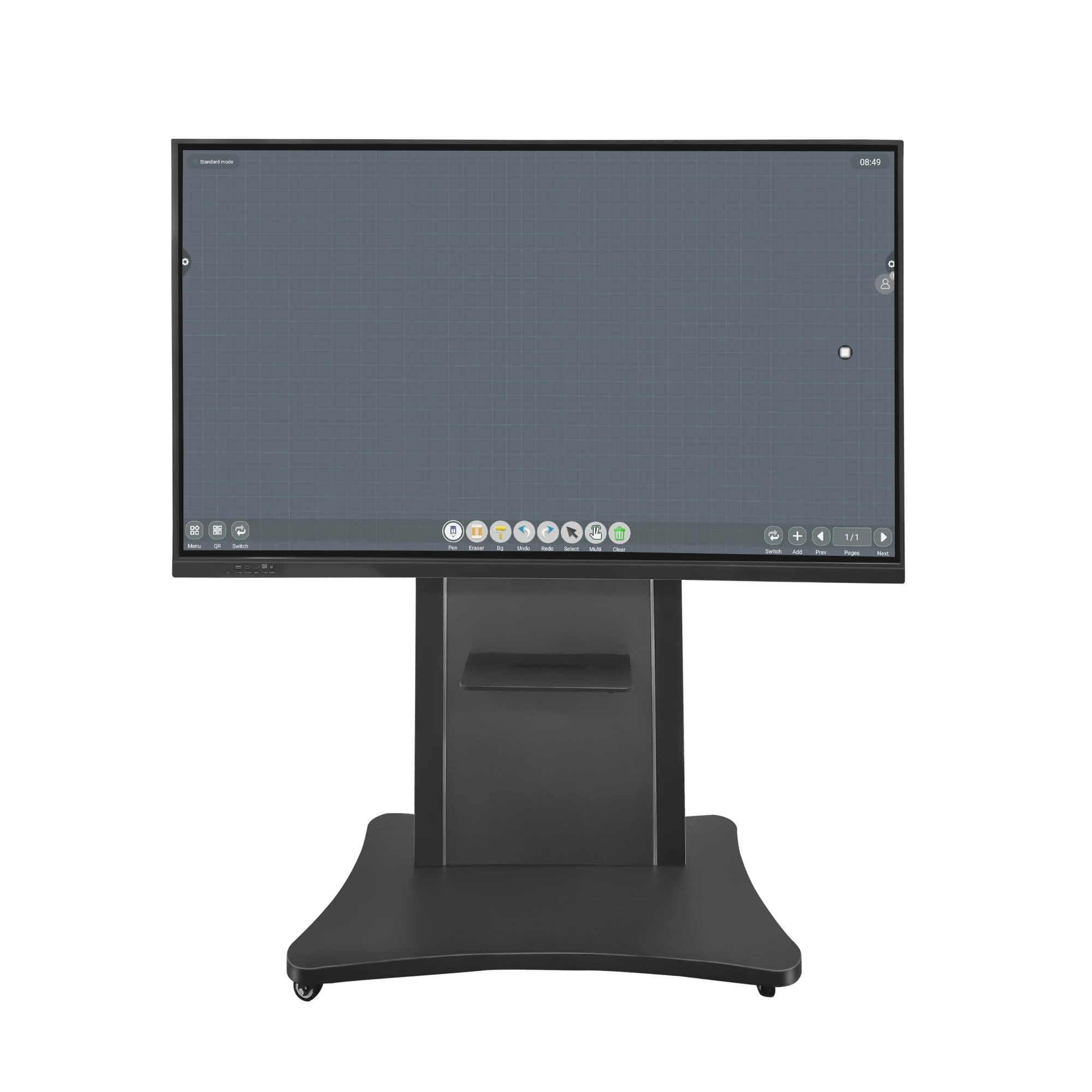 Professional Factory 75/85/86/98/110 Inch 350cdm2 LCD Display Digital Whiteboard Educational Equipment Interactive White Board