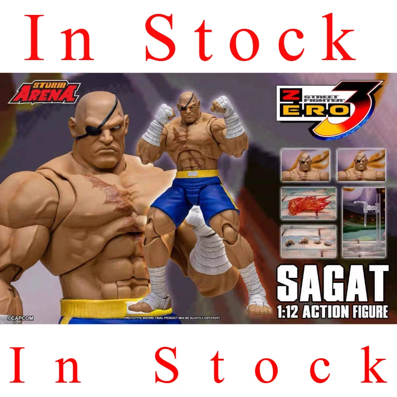 

Фигурка ACE Storm Toys ARENA Street Fighter Виктор Сагат в масштабе 1/12, подарок, коллекционная, в наличии, отправка в течение 24 часов