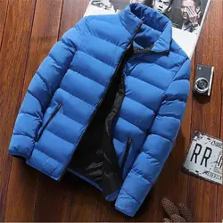 Men's Winter Coat Plus Size Fashion Fall Down Warm Clothing Parka Sweatwear Jacket Men