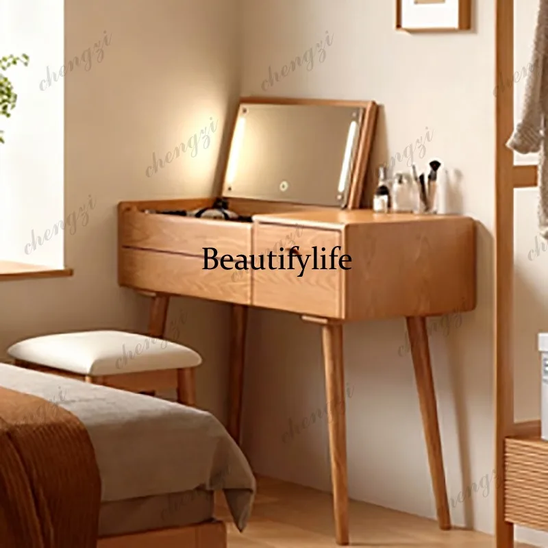 Elegant Vanity Table Aesthetic Classic Premium Minimalist Vanity Table Industrial Style Meuble De Chambre Furniture