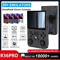R36PRO Open Source Handheld Game Console Dual Joystick 3.5inch HD Screen Game Player 4000mAh 64GB 128GB Game Machine