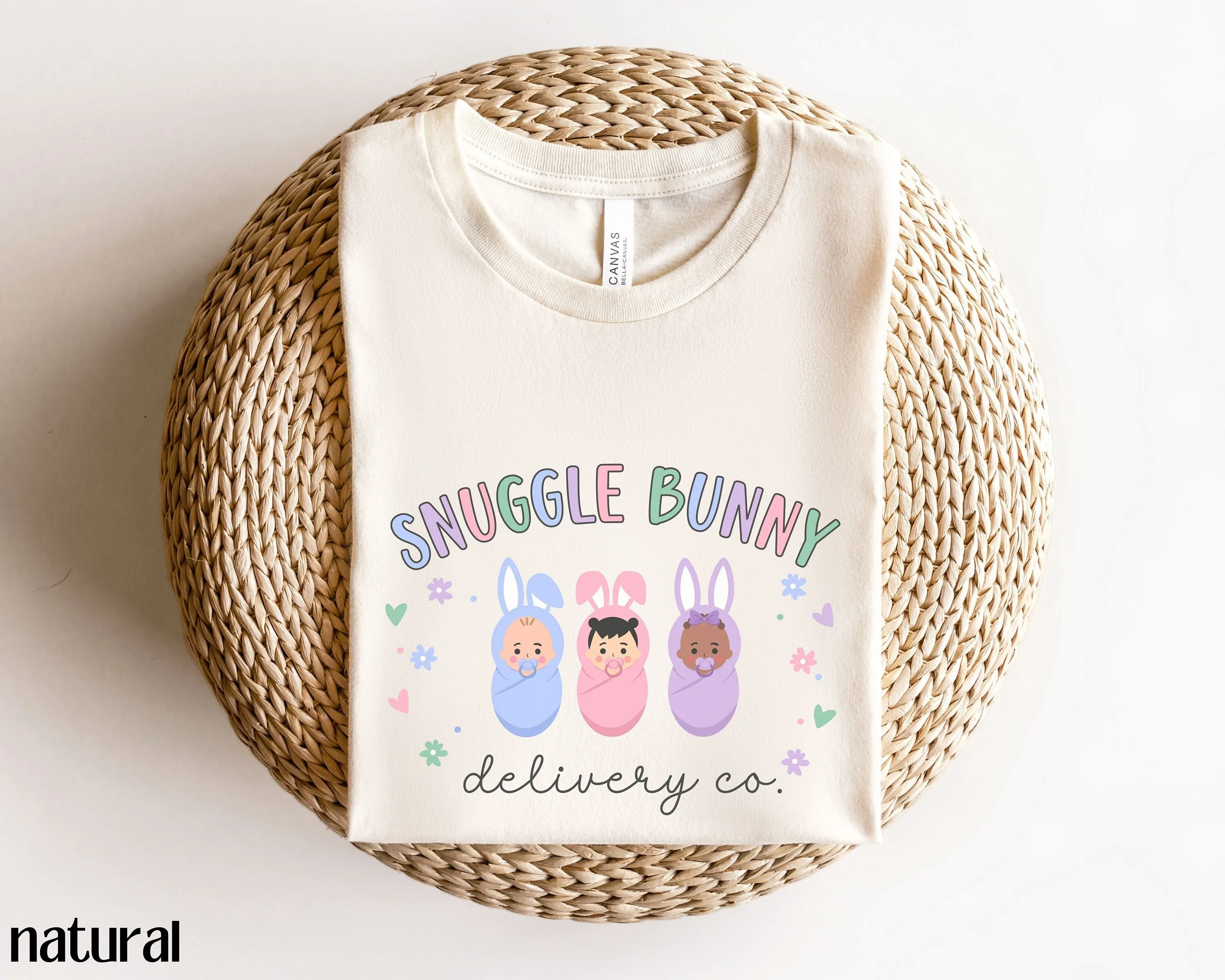 Snuggle Bunny Delivery Co T Shirt Ob Nurse Easter Nicu L D Mother Baby Group