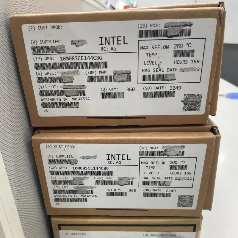 New Original 10M08SCE144C8G 10M08SCE144I7G 10M08SCE144 TQFP144 Microcontroller Chipset