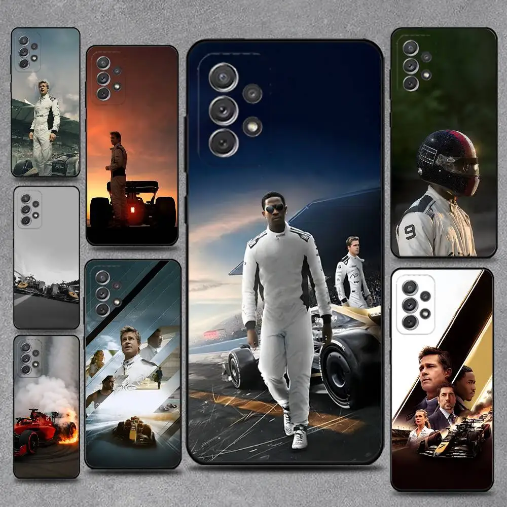 

A-Action F-F1s The Movie Phone Case For Samsung S25,S24,S21,S22,S23,S30,Ultra,S20,Plus,Fe,Lite,Note,10,9,5G Black Cover