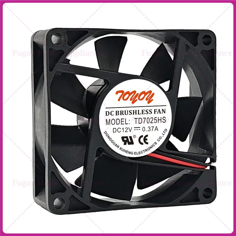 

Новинка для TONON TD7025HS 12 В 0,37 А 7 см, аксессуары для сушилки, вентилятор радиатора