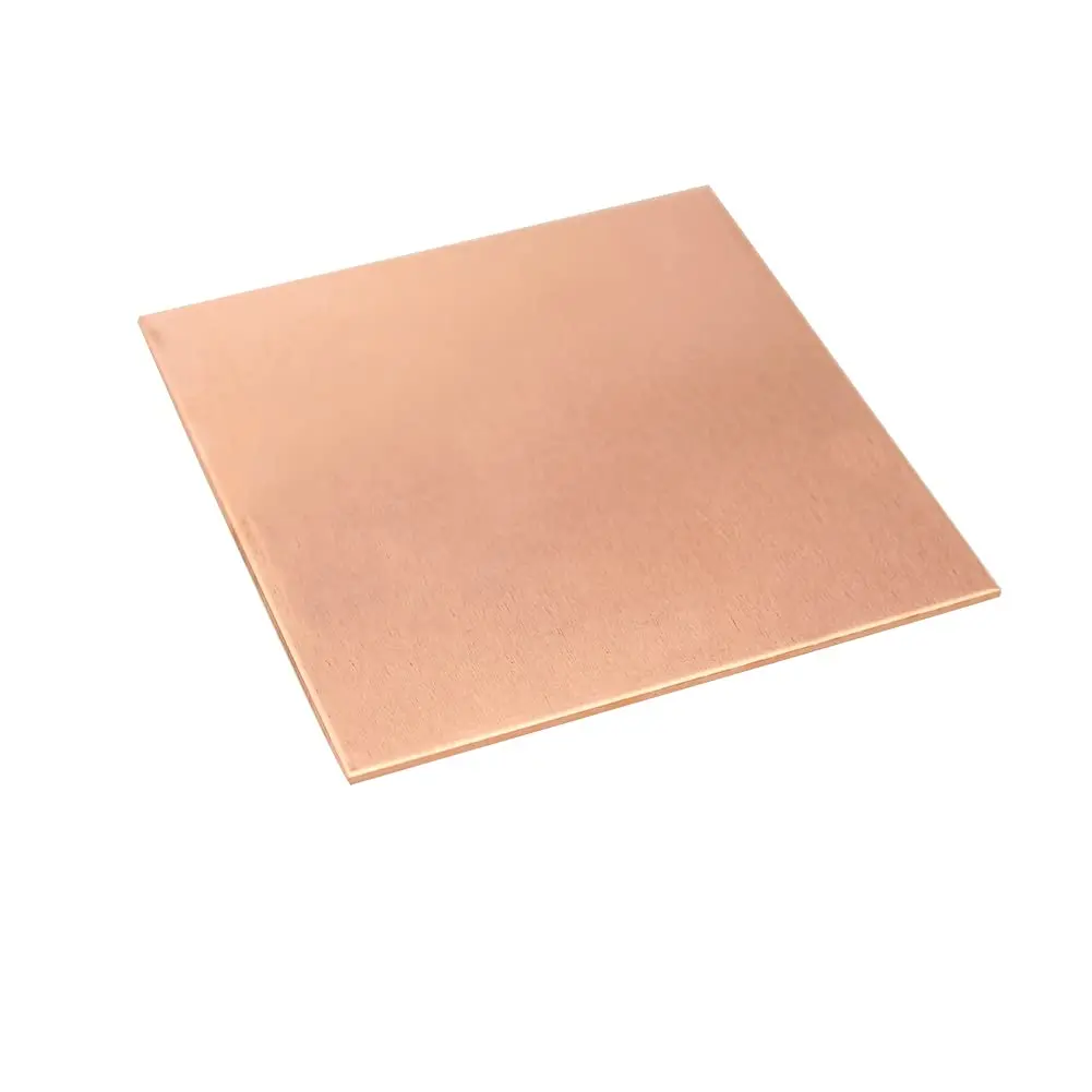 Monolithic T2 Purple Pure Copper Plate 99.9% Pure Copper Sheet Roll Copper Flashing Metal Plate for Industrial Construction DIY