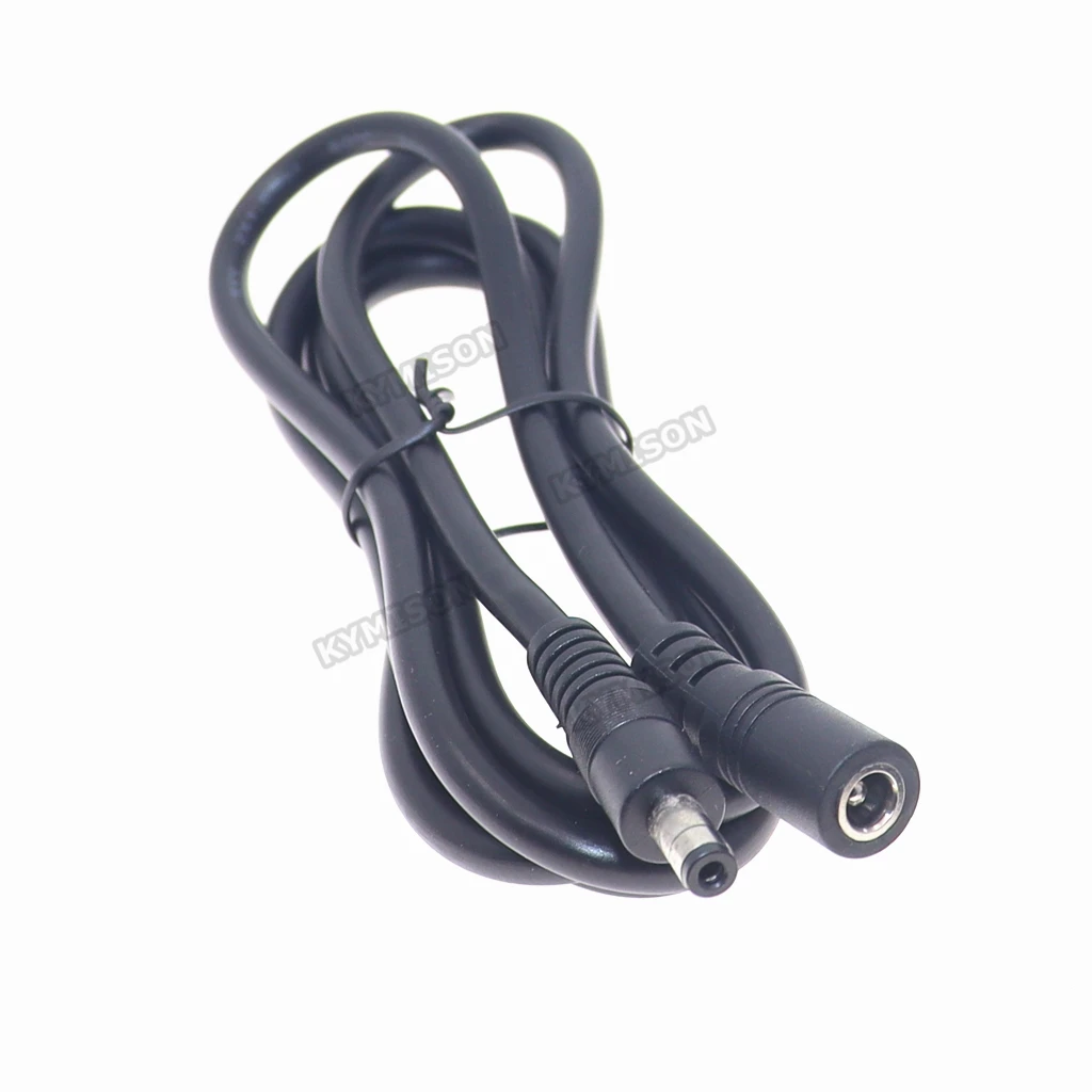 14AWG DC Power Extension Cable 5.5x2.1 /5.5*2.5mm Female to Male Jack Plug Power Pord 2X1.5mm Wire Copper Line 12V 15A