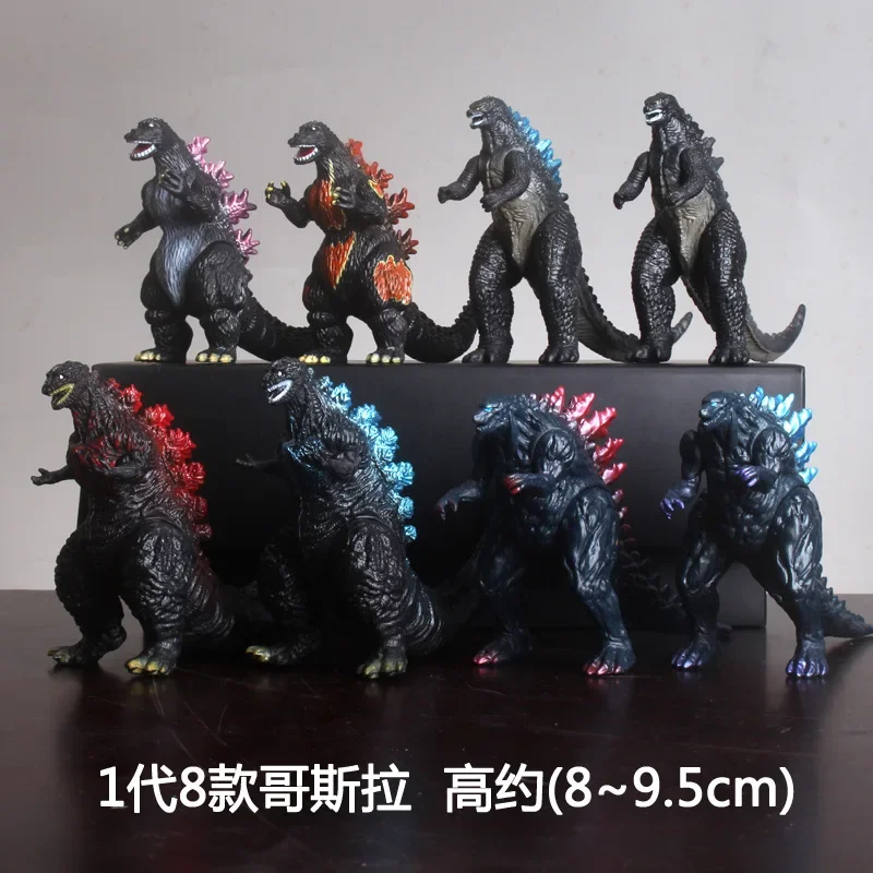 Mini Dinosaur Joint Mobility Godzilla Monster Gk PVC Statue Action Figurine Desk Collectible Anime Model Toys Figures Gift 9cm