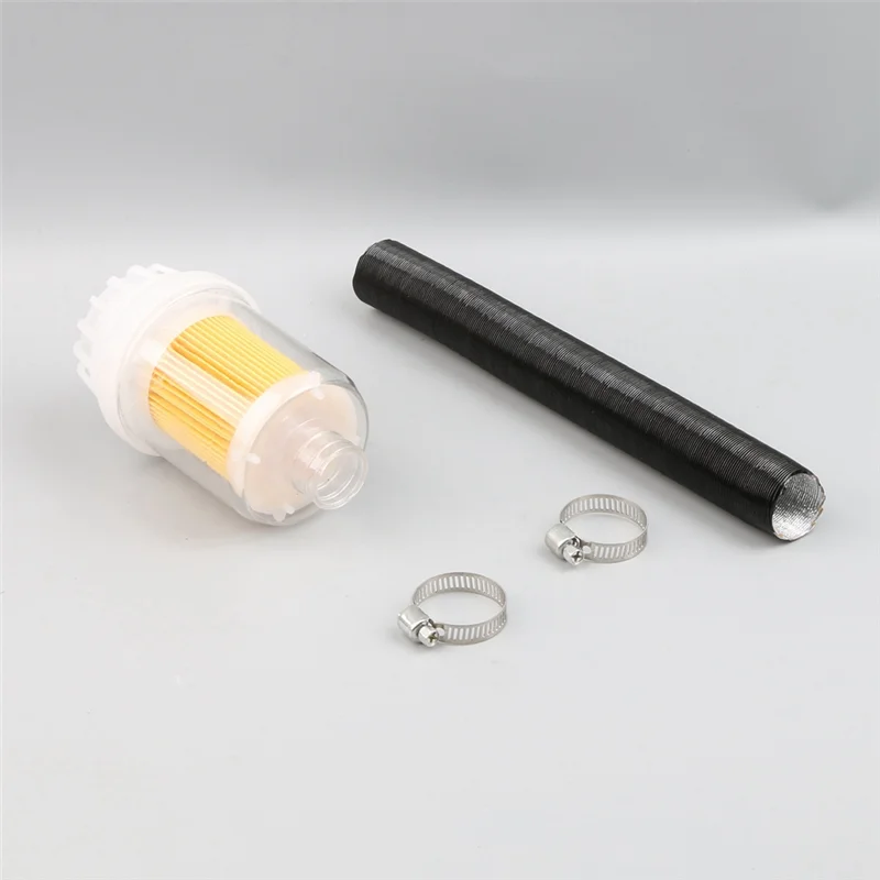 Classy-Air Heater Duct Pipe Parking Heater Yellow Air Intake Filter Silencer For Webasto Dometic Eberspacher