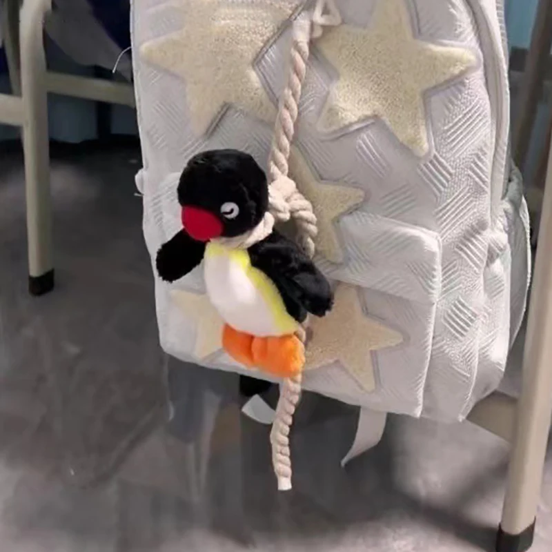 Lovely Penguin Plush Keychain Cute Penguin Doll Pendant Creative Animal Doll Keychain Exquisite Backpack Decoration Gifts