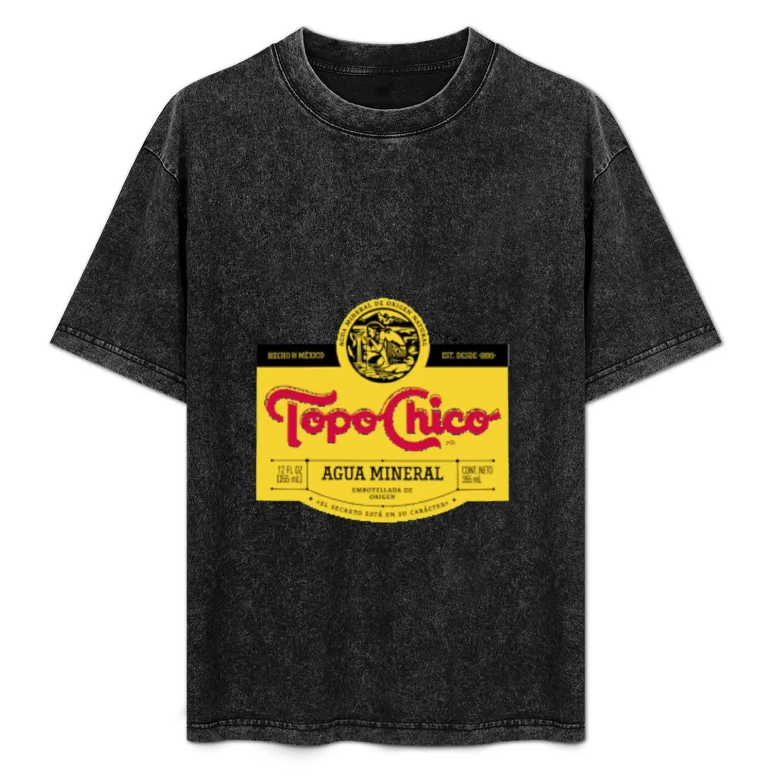 

Topo Chico mexican mineral water T-Shirt Soft Touch Basic Cotton T-Shirt