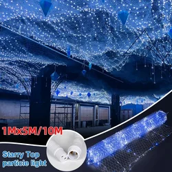 Wedding LED Decorative Light String DIY Atmosphere Light Festival Party Christmas Decoration Starry Sky Mesh Light Shaped Lamp