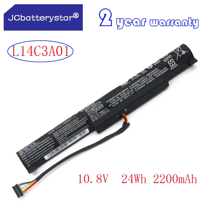 

JC high quality New L14S3A01 Laptop Battery For LENOVO IdeaPad 100-15 15IBY B50-10 L14C3A01