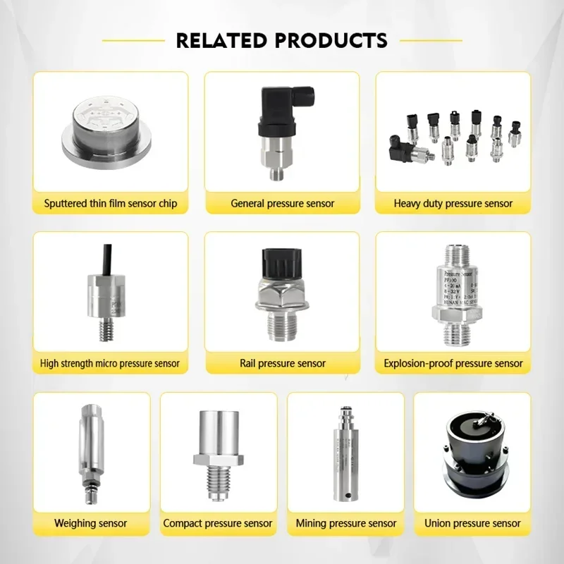 Pemasok Transduser Pemancar Tekanan Film Tipis Sputtered 4-20mA