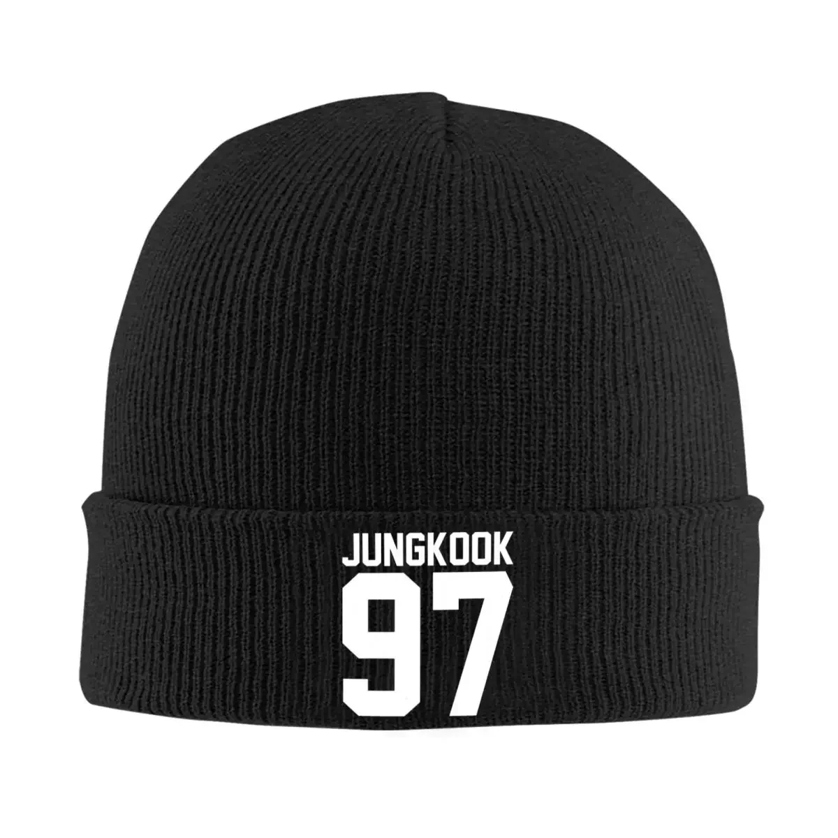 J-Jungkooks 1997 Kpop Singer Fans Knit Skull Beanie For Unisex Warm Knit Skullies Beanie Cap