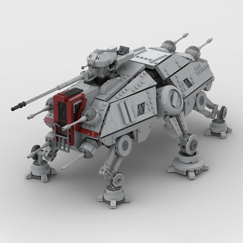 

1697pcs MOC Episode II AT-TE Star Battle Building Blocks Spark Creativity in Christmas Building Time Christmas Gift